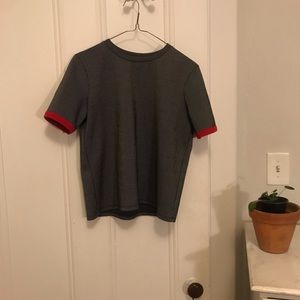 Zara Trafaluc Striped Top Sz Small